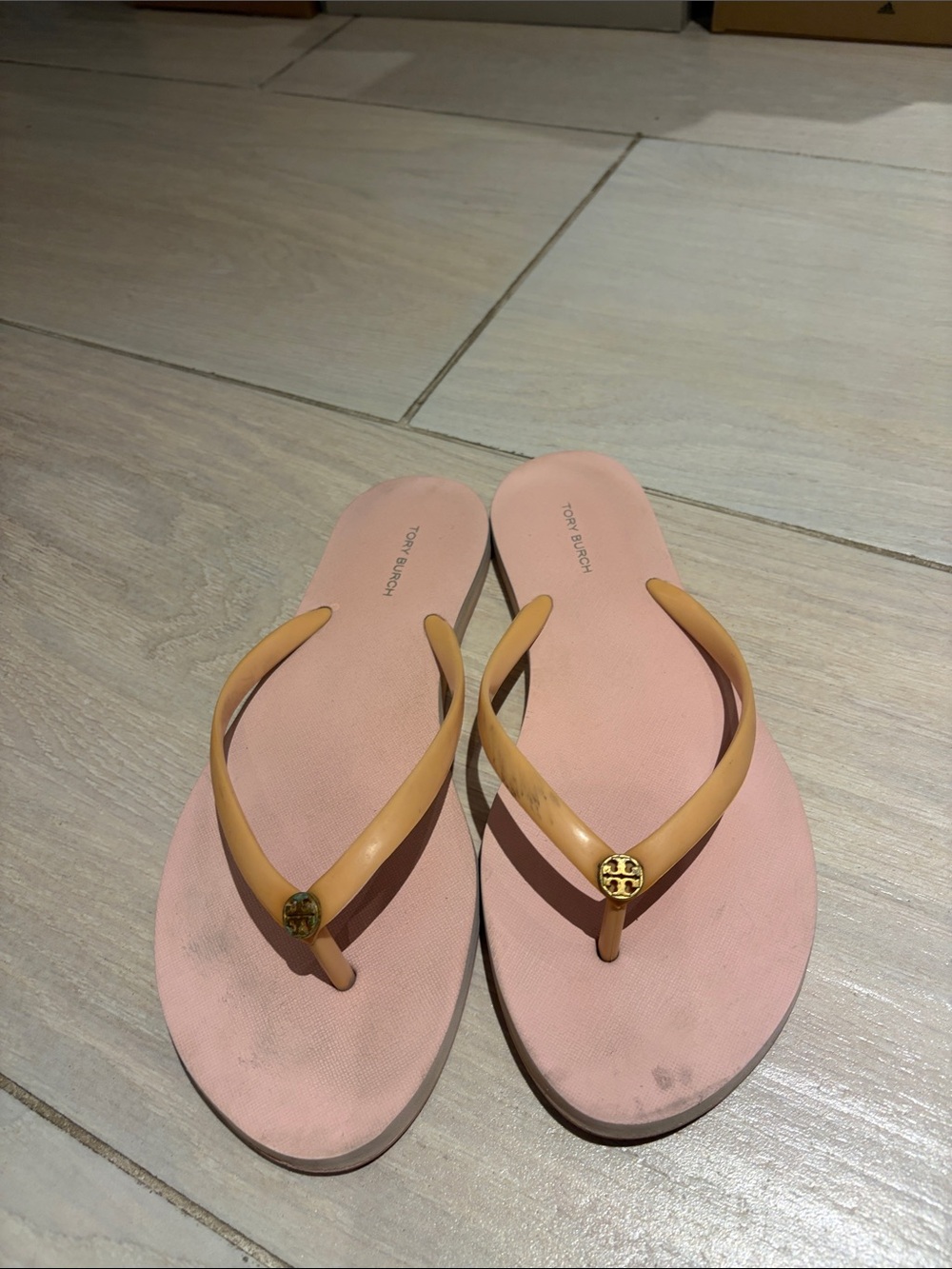 Tory Burch Pink Flip flops